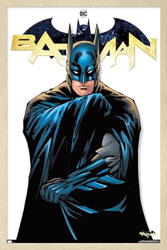 Miniatura 7 de Trends International DC Comics - Póster de pared de Batman Feature Series, 14.72 x 22.37 pulgadas, versión enmarcada en bronce Versión con marco
