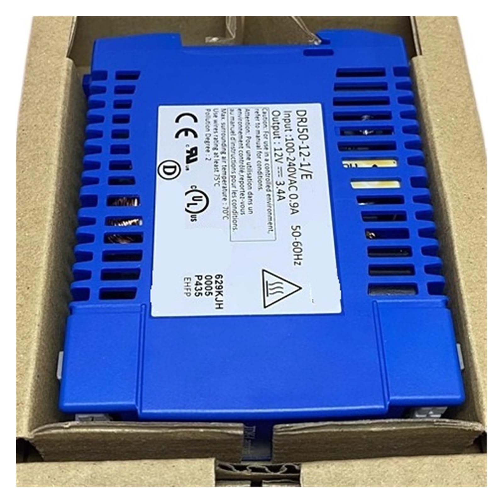 CLBSWYEJK Power Supply 12V3.4A 50W DRJ50-12-1/E DRJ50-12-1 E DRJ50-12-1E