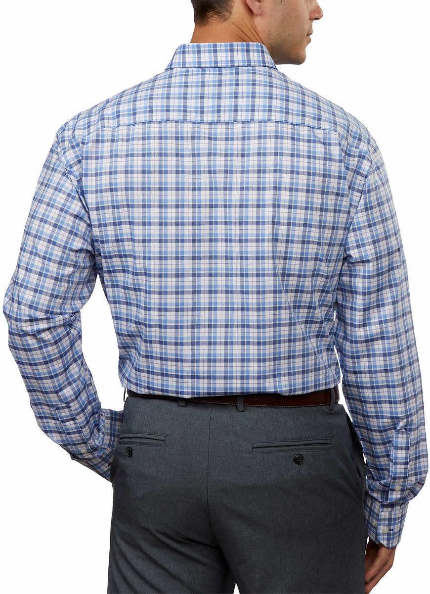 IZOD Mens Lightweight Soft-Washed Essentials Long Sleeve Dress Shirt