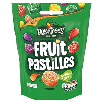 Rowntree Fruit Pastilles Pouch - 120g - Pack of 1