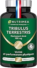 TRIBULUS TERRESTRIS - 10:1 Saponins Titled Extract - Energy Source for Sports Performance, Endurance & Muscle Growth - 600 mg - 120 Vegan Capsules - Nutrimea - Made in France