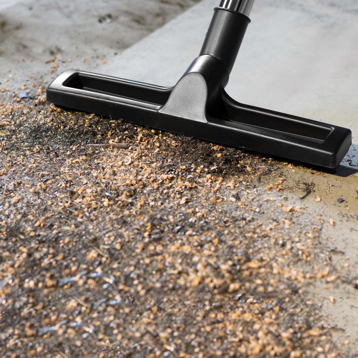STAHLWERK Nass- und Trockensauger VCL-1500 ST, 1500 W Industriesauger | 40 l Edelstahlbehälter, Blasfunktion, Sicherheitsabschaltung, umfangreiches Zubehörpaket, robuster Werkstattsauger