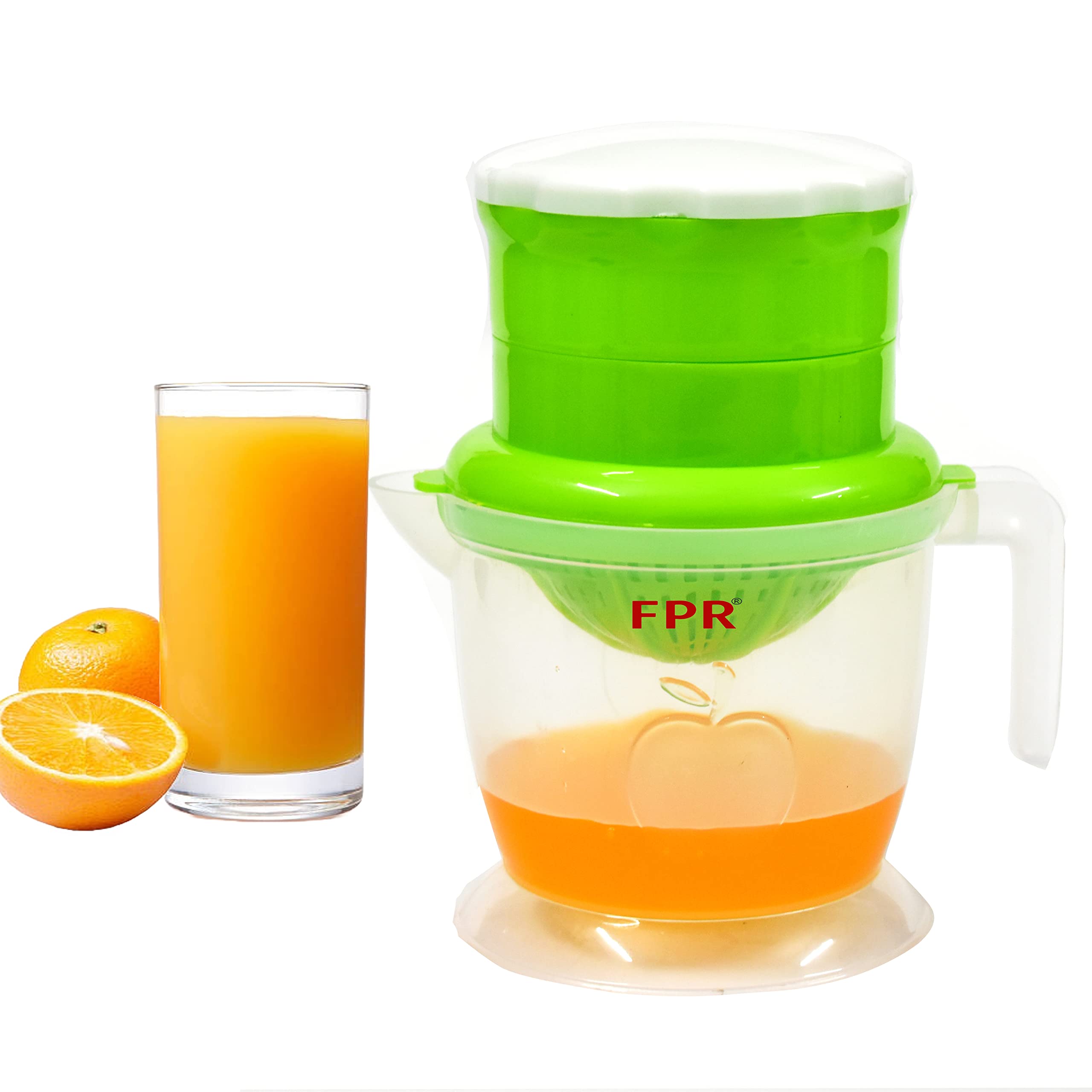 FPR Juicer Nano 2in1 Manual Fruit Juicer for Mausambi, Orange, Lemon, Graps, Pomegranate, Water Malon and Vegetables (Plastic, 1U) - Transparent (B0C4YMVCY2) Amazon Price History, Amazon Price Tracker