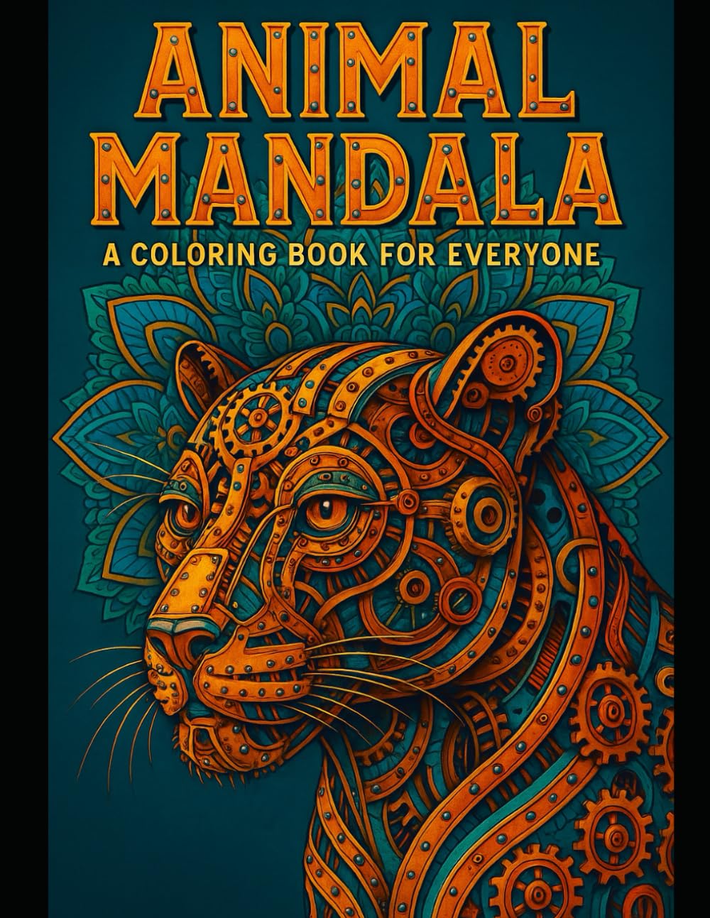 Animal Mandala: A Coloring Book For Everyone