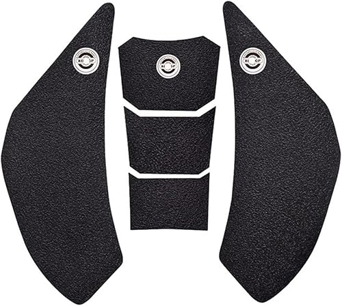 Junta de depósito de combustible para motocicleta, almohadilla antideslizante para depósito de combustible, calcomanías laterales de agarre de