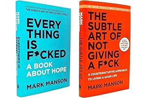 The Subtle Art of Not Giving a F*ck Book Combo: A Guided...