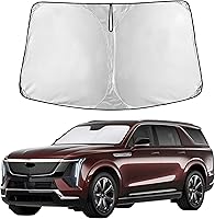 Vista 122 de EcoNour Parasol para Subaru Crosstrek 2013-2015 2016 2017, visera solar para parabrisas delantero y ventana, bloqueador de calor UV y protector