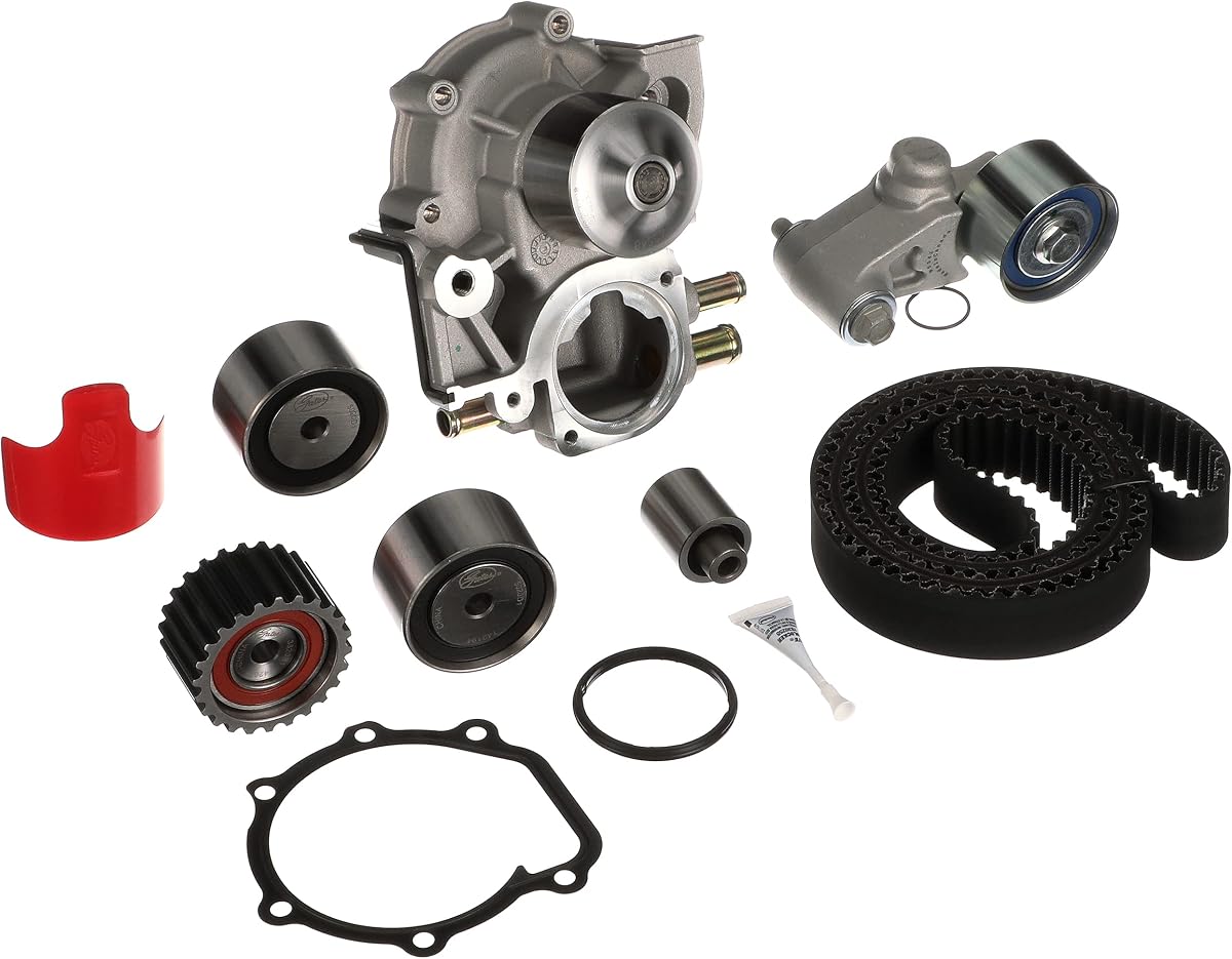 Gates TCKWP328 Kit de correa de distribución del motor con bomba de agua