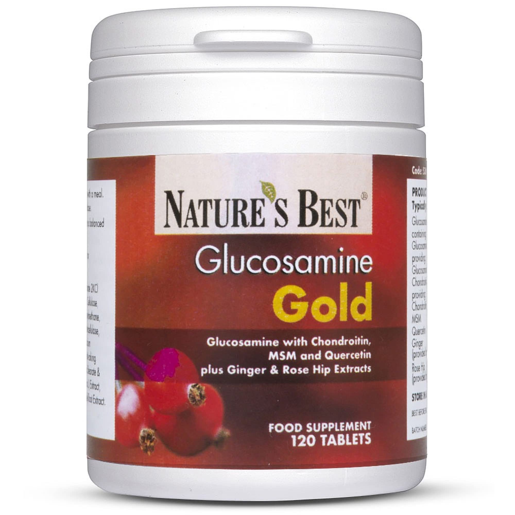 Buy Glucosamine Gold High Strength 120 Tablets High Potency