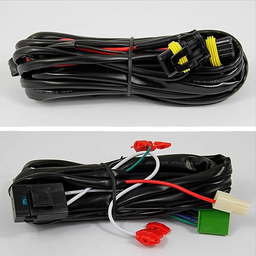 Miniatura 4 de AKKON - Luces antiniebla ahumadas para Toyota Tacoma 05-11 con bombillas + arnés de cableado + interruptor