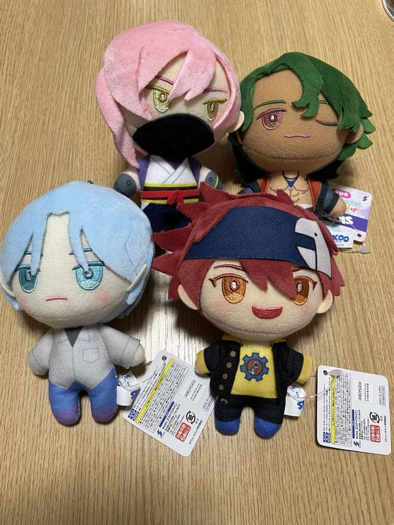 エスケーエイト　マスコット　ぬいぐるみ　まとめ売り　4個 SK∞ エスケーエイト - ちょこんと！ ぬいぐるみマスコット