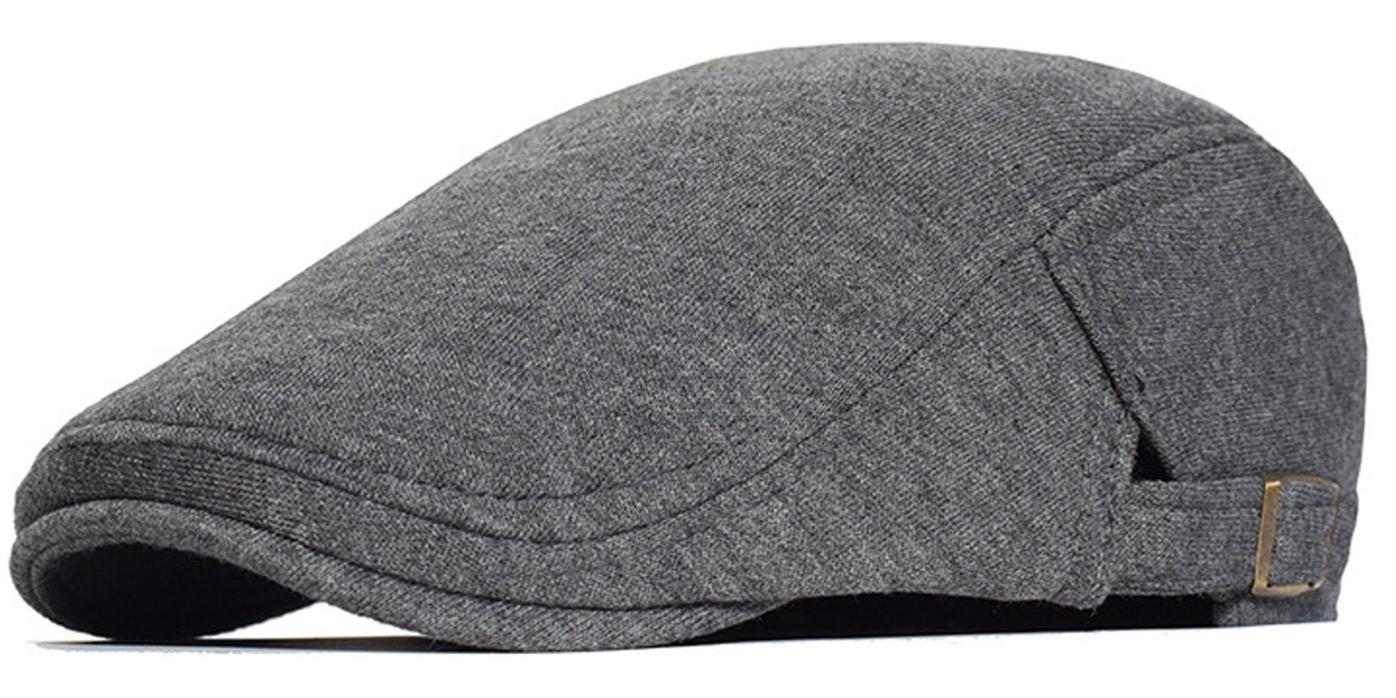 Babahu Men's A-Grey Newsboy Cap Gatsby Flat Cap Lvy Irish Hats Driving Cabbie Hunting Cap