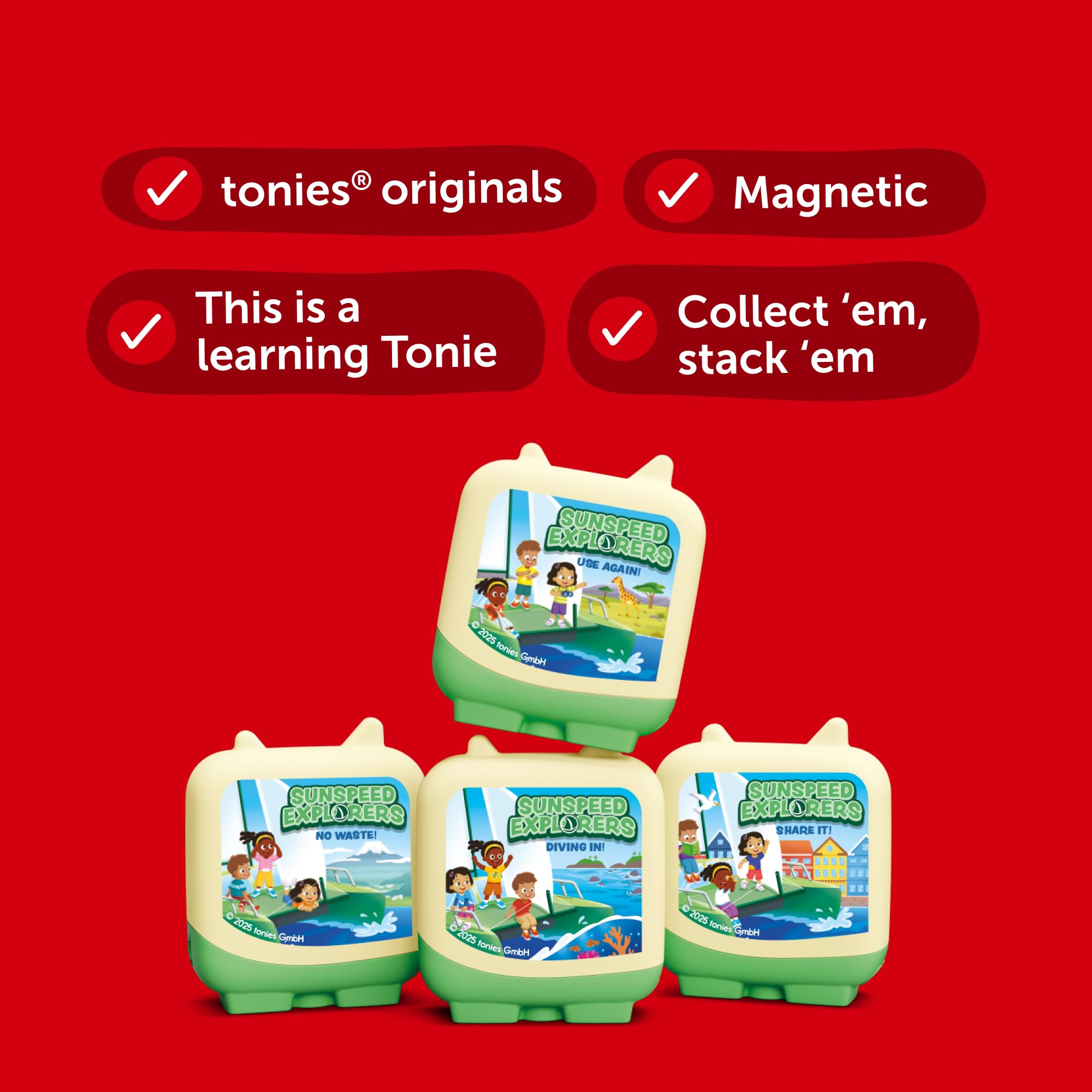tonies The Sunspeed Explorers Audio Clever Pocket Tonie Set - Image 3