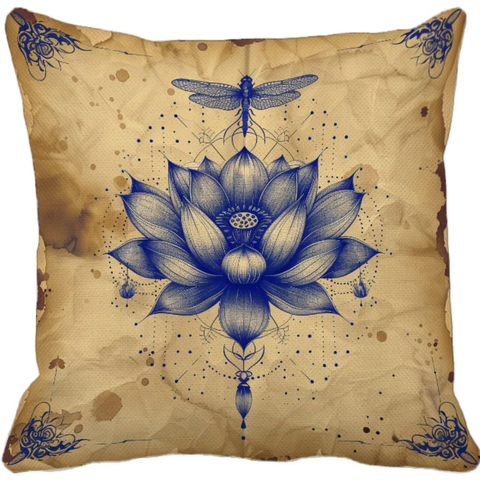 Amazon.co.jp: クッション おしゃれ 60x60cm 4枚セット レトロ