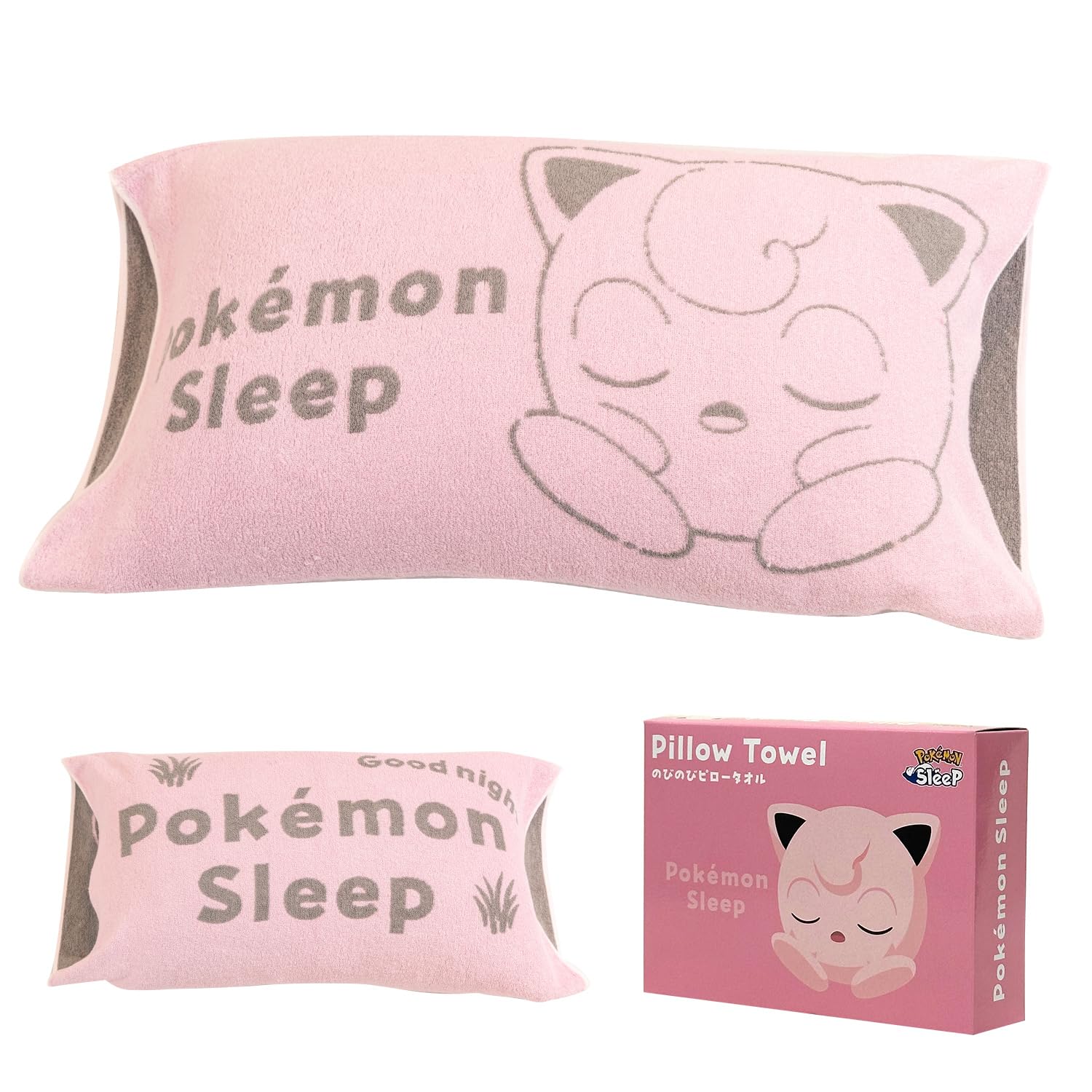 Amazon｜『ポケモンスリープ』×『昭和西川』のびのびピロータオル