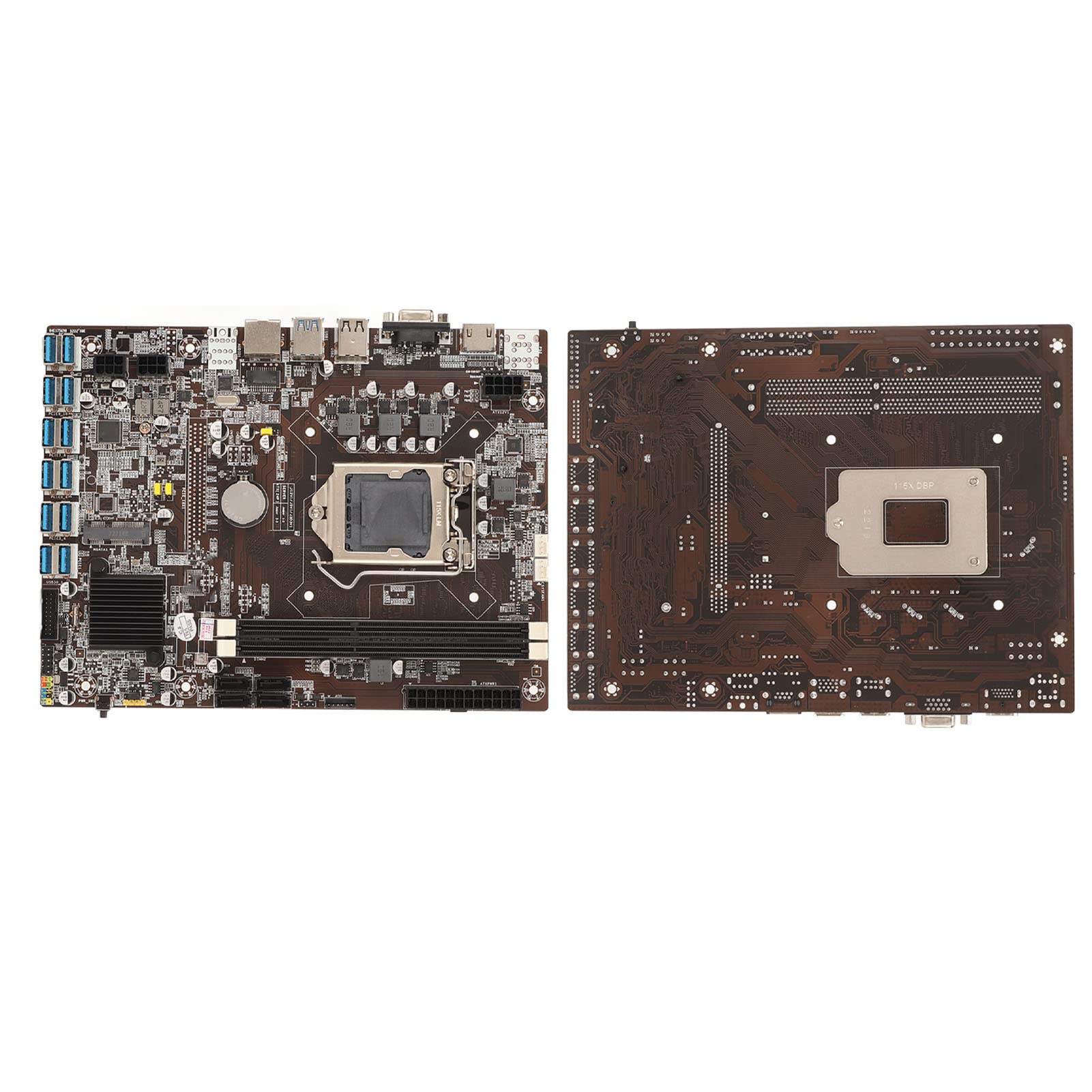 Płyta Główna do Gier, Mining Mainboard, Płyta Główna Komputera DDR3, 12 Interfejs USB 3.0, Interfejs Multimedialny HD Podwójne Wyjście Płyty Głównej do Komputerów Stacjonarnych