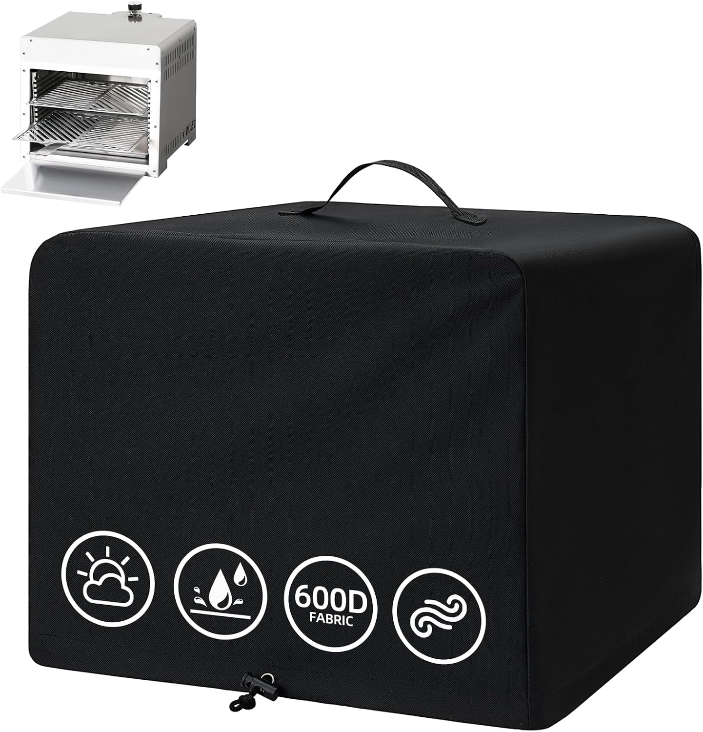 Grill Cover for Big Horn Outdoors Infrared Gas Grill 16 inch, Cover Only