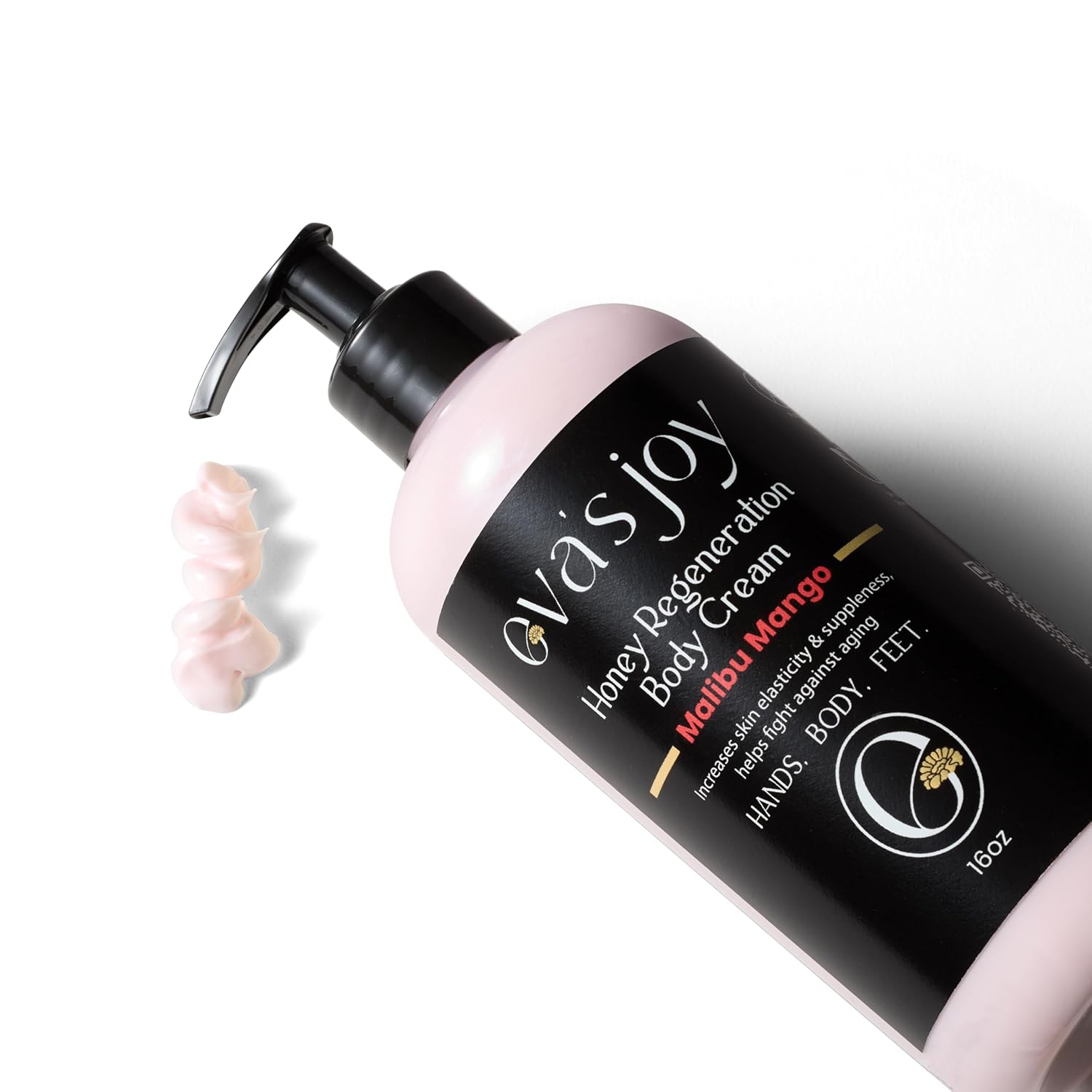 Eva's Joy Malibu Mango Regeneration Body Cream, Nourishing Moisturizer for Soft, Glowing Skin, Supports Skin's Natural Health, 16 oz - Image 3