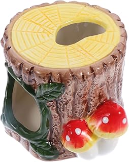 Ipetboom Cerâmica Hamster Ninho De Cerâmica Cabana De Hamster De Cerâmica Casa De Hamster De Cerâmica De Cerâmica Estaca De Árvore Banho De Chinchila Ninho De Hamster Toco De