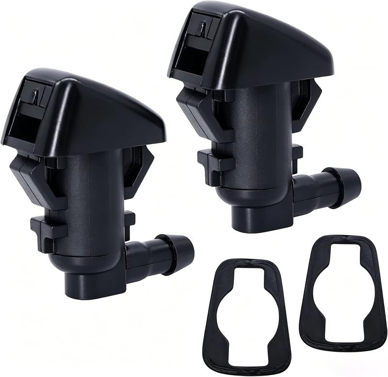Bico do lavador do para-brisa HiSport 55157319AA de dois lados para Jeep Commander, Liberty e Dodge Nitro