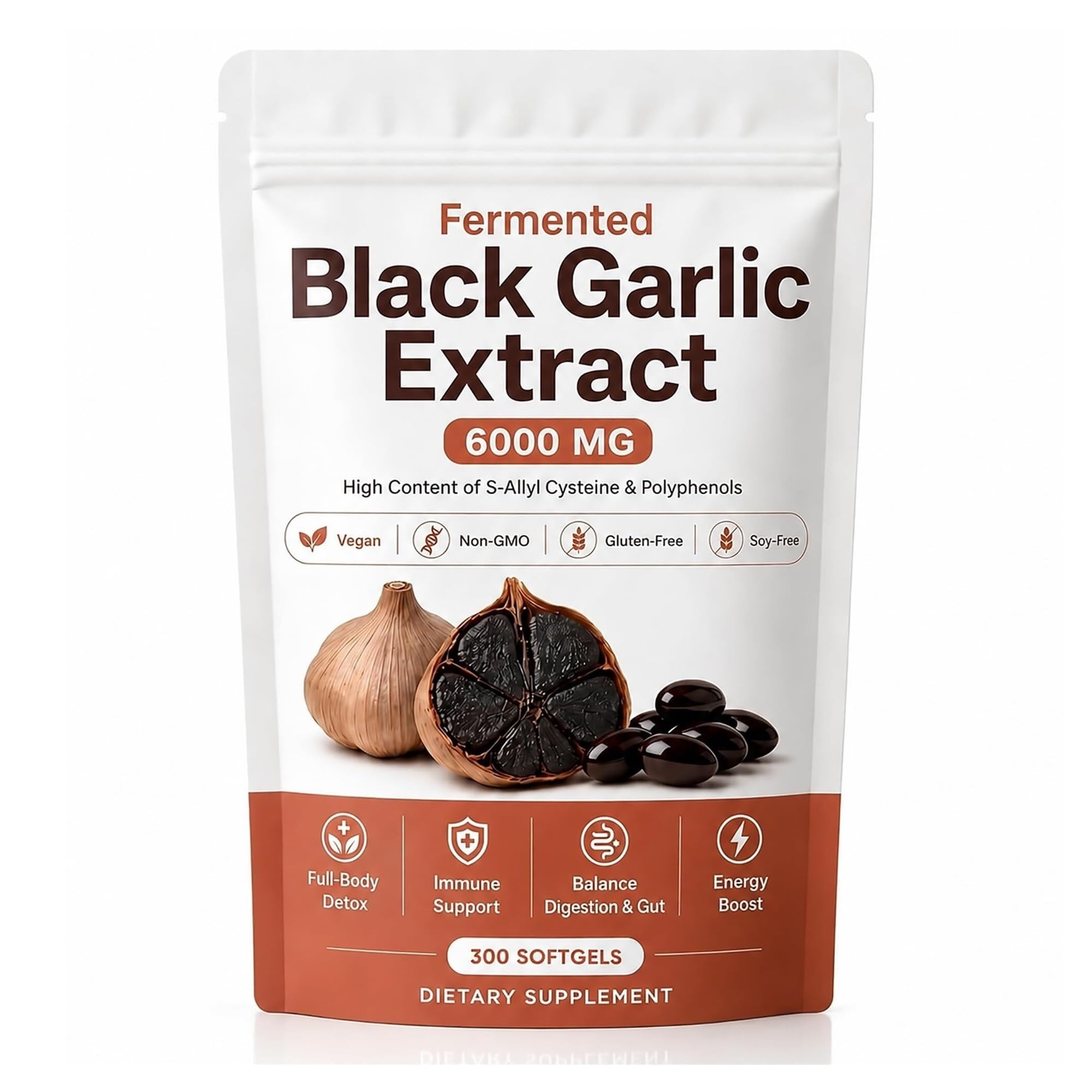 Fermented Black Garlic Extract - 300Pcs