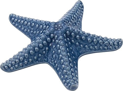 Miniatura 6 de Fitz and Floyd Coastal Home - Figura decorativa de estrella de mar, color azul