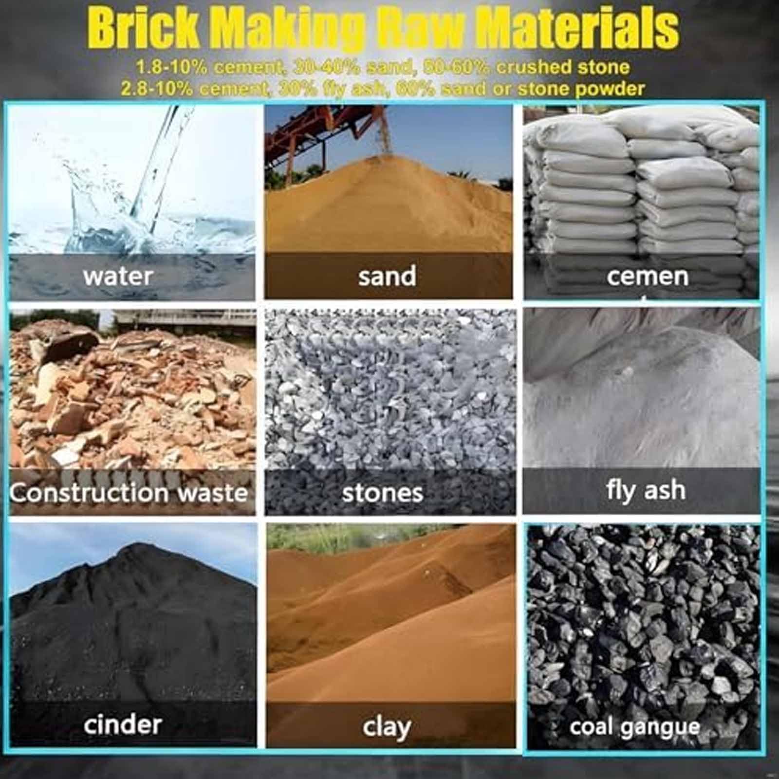 Maszyna do bloków betonowych, szybkie formowanie bloków cementowych, czas produkcji 45s, idealna do kostki brukowej i bloków paleniskowych, trwały sprzęt budowlany