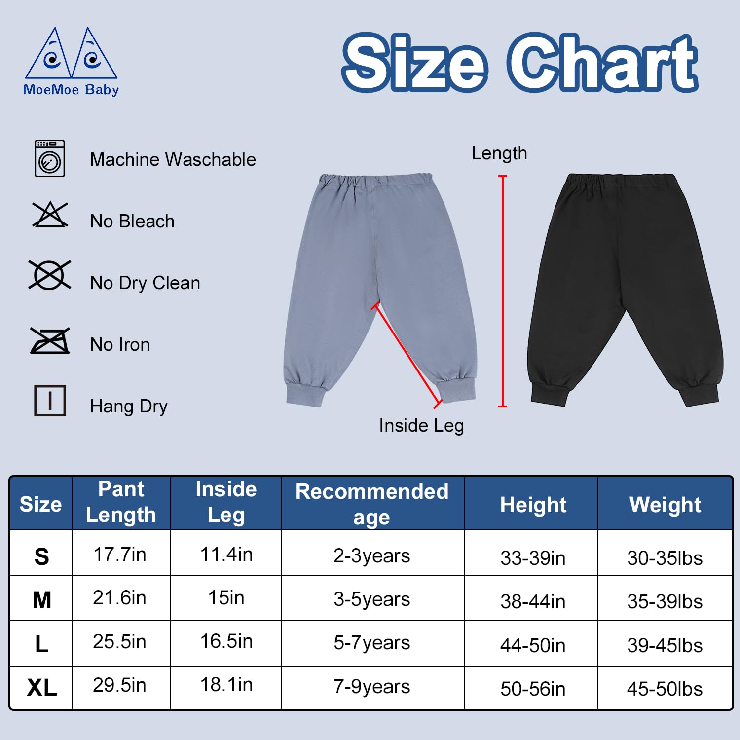 MOEMOE BABY Pantalon Impermeable Enfant|Jupe de Couche Léger|Culotte Apprentissage Propreté Garcon|Pantalon Apprentissage Propreté|Couche Imperméable Enfant,3-5 Ans,Nior,M