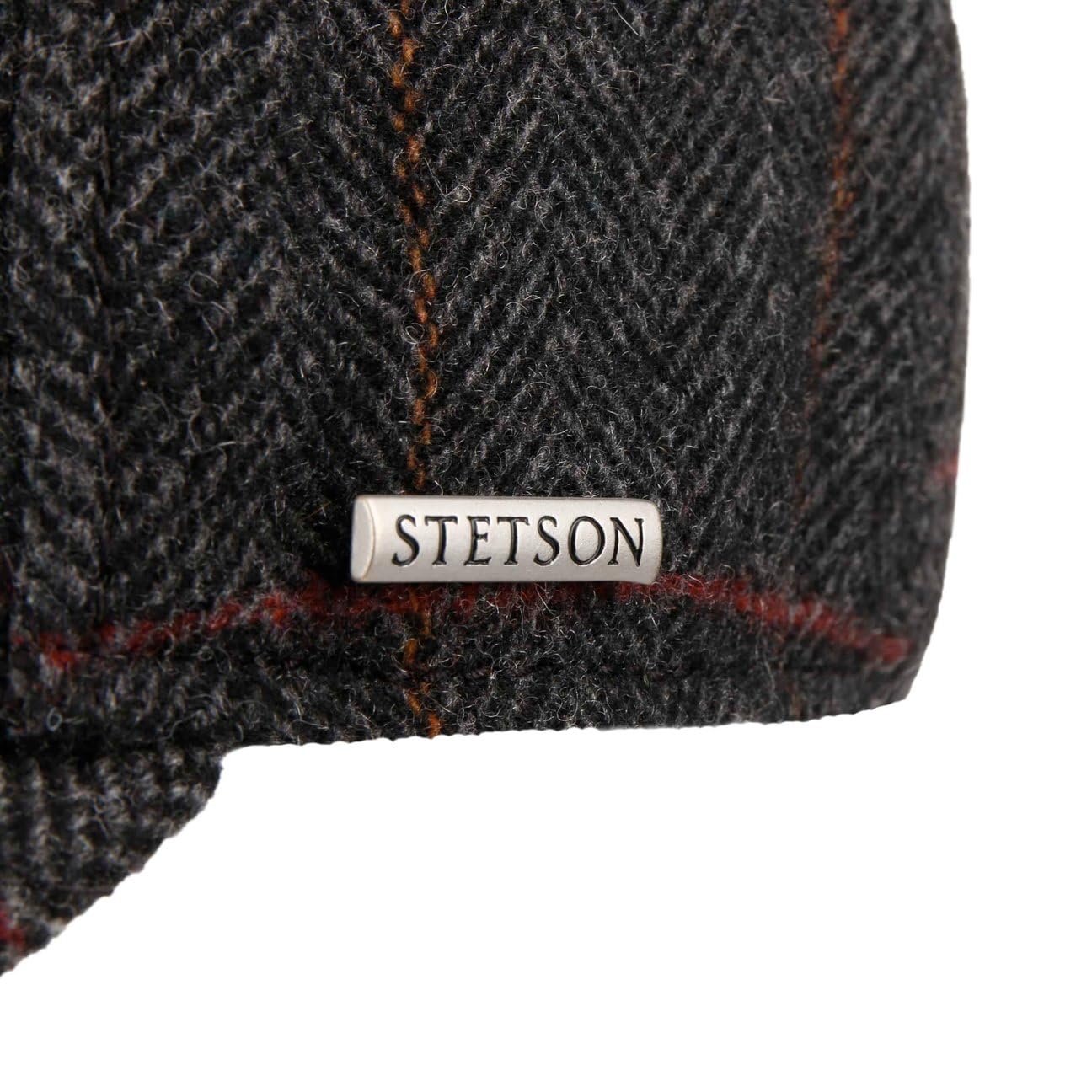 Stetson Czapka z Klapkami na Uszy Kinty WoolMężczyźni - basecap daszkiem zime meska Zamknięte tyłu, daszkiem, nausznikami, podszewką Zima