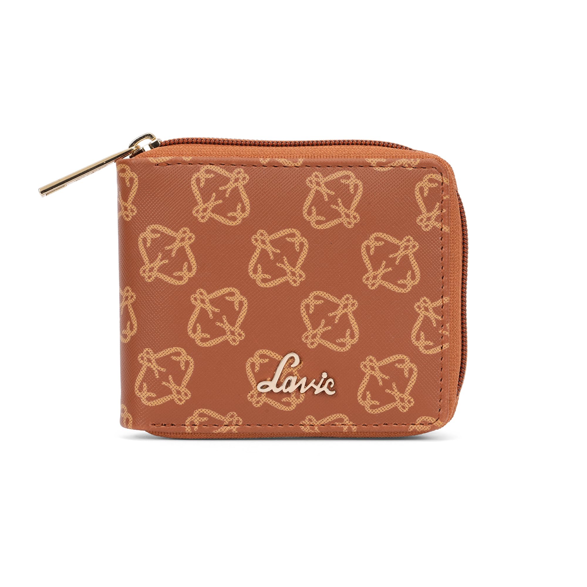 Women's Mono Small Zip Around Wallet | Ladies Purse Handbag-image-23