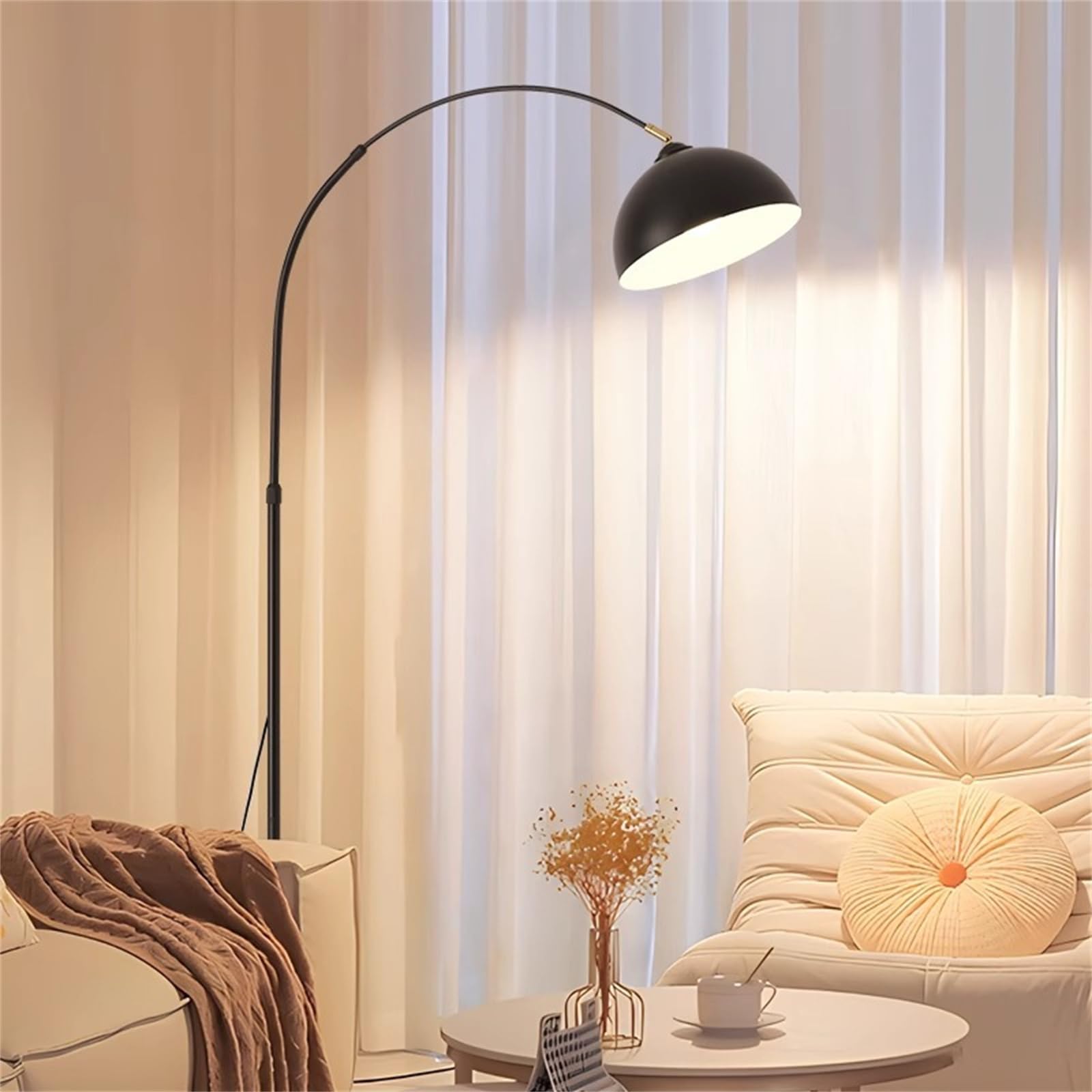 Chandelier Floor Lamps Arc Black