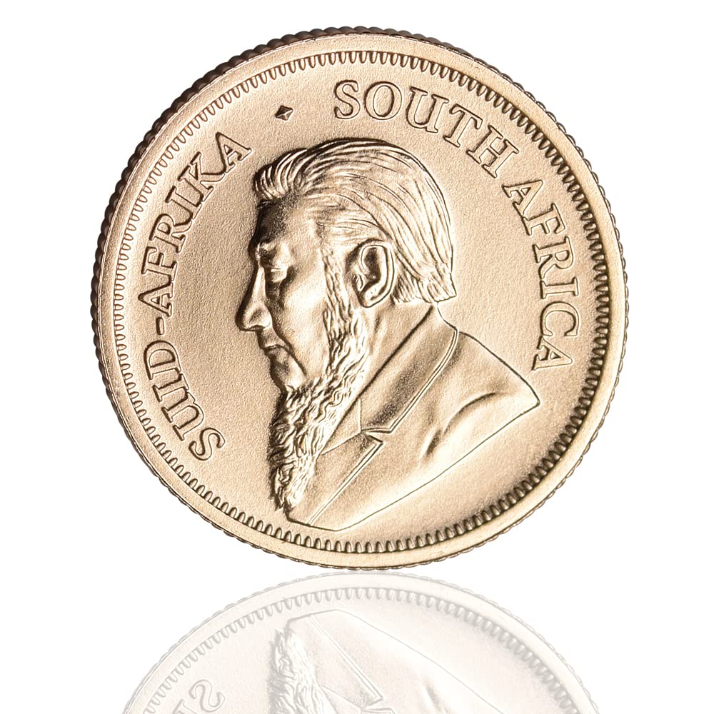 1/4 oz 7,09 Gramm Unze Krugerrand Krügerrand Gold-Münze von Rand Refinery, Echtheitsgarantie