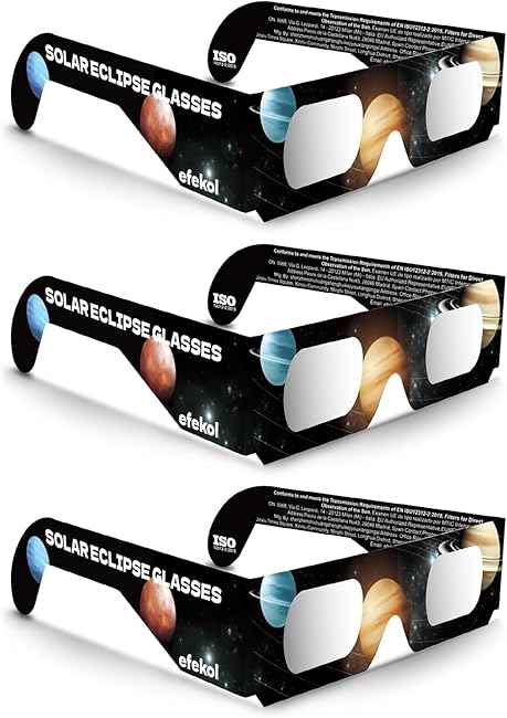Gafas Eclipse Solar Homologadas Efekol