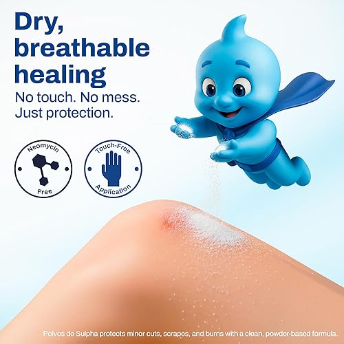 Miniatura 4 de Polvo antibiótico con bacitracina, alivio del dolor de primeros auxilios, polvo curativo para sellar heridas, medicina esencial para el cuidado