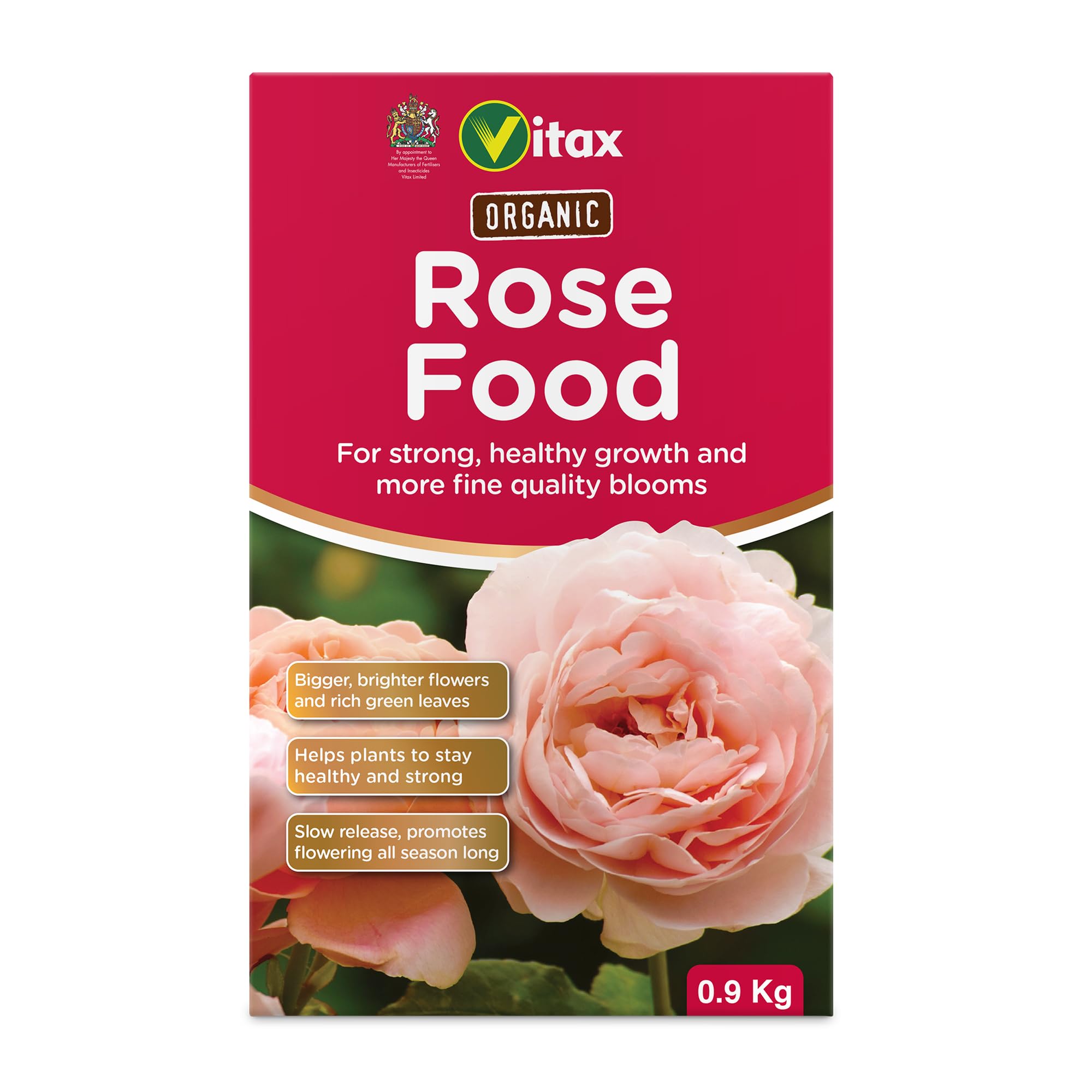 Vitax Organic Rose Food 900G [6Orf96] Green
