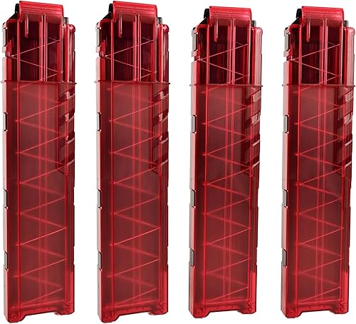 Revista, 18 pinzas de dardos para Nerf Ultra Series Blasters 4 piezas (negro)