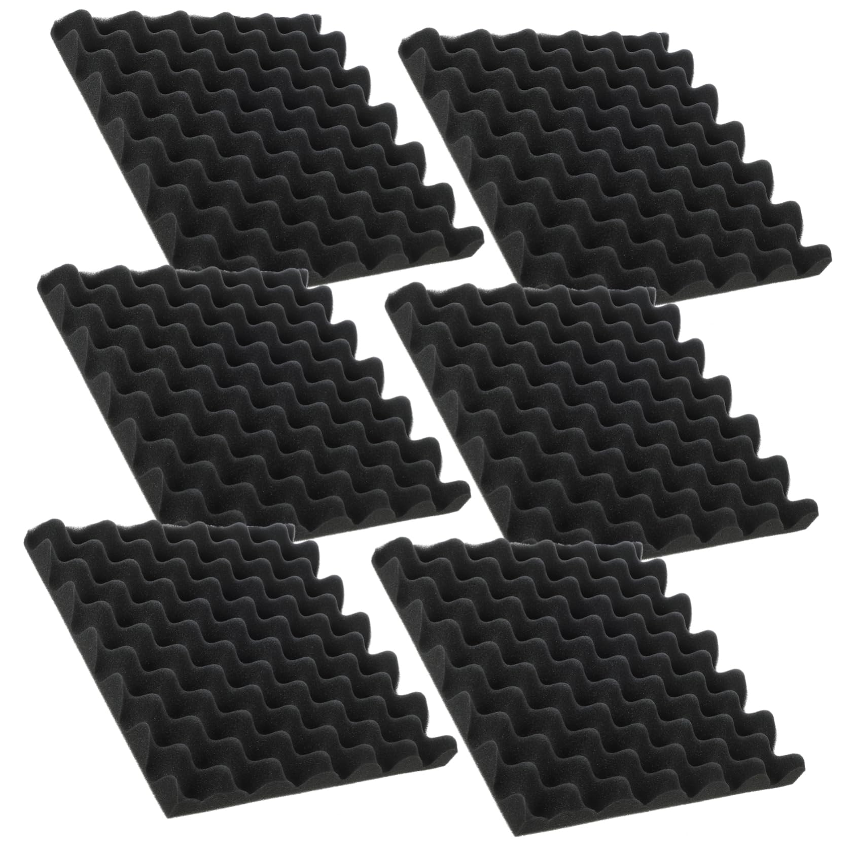 30x30x5 Cm Paneles Insonorizantes 12 Piezas Autoadhesivos