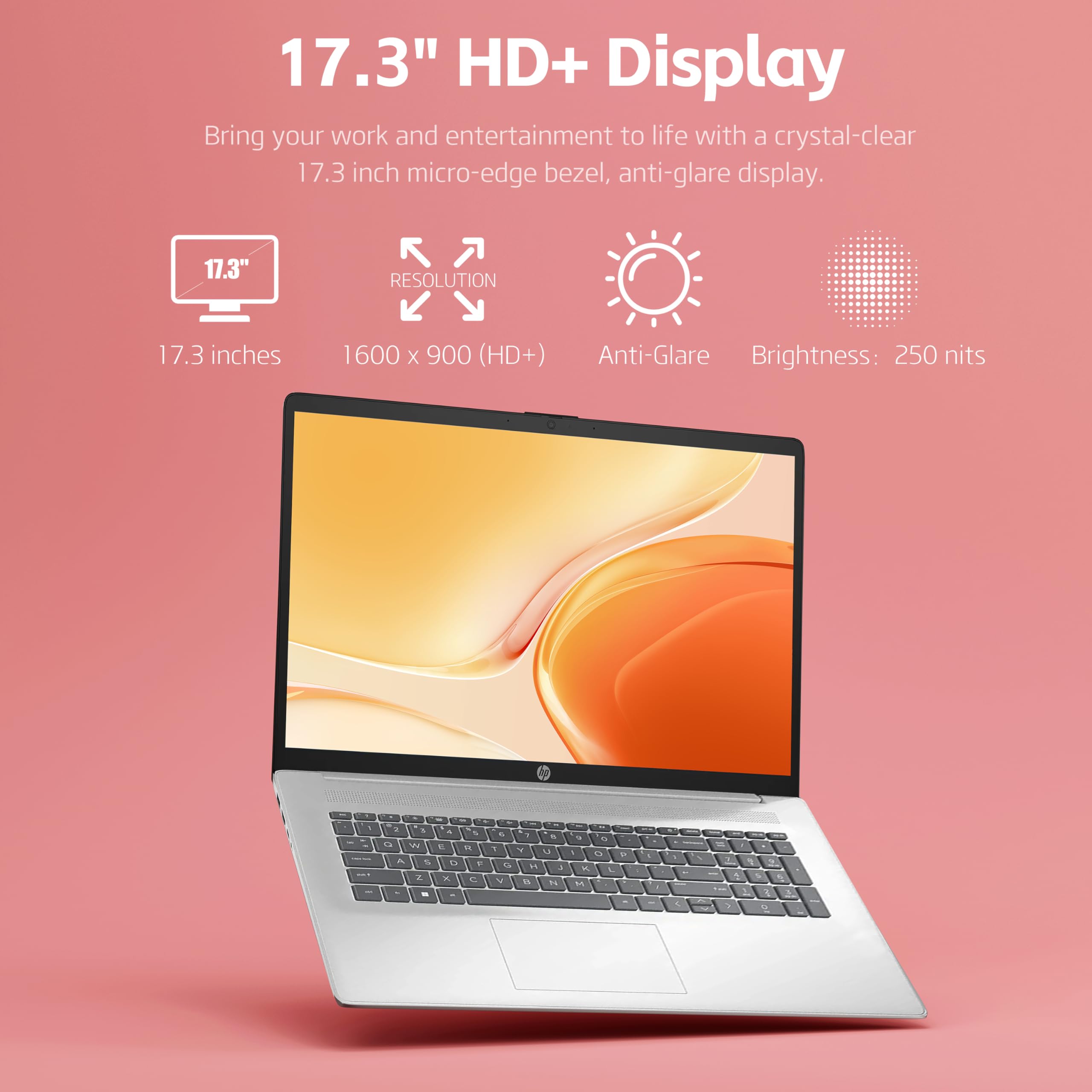 Amazon.com: HP 17 Laptop, Intel Core i3 N305 Processor, 8-Cores