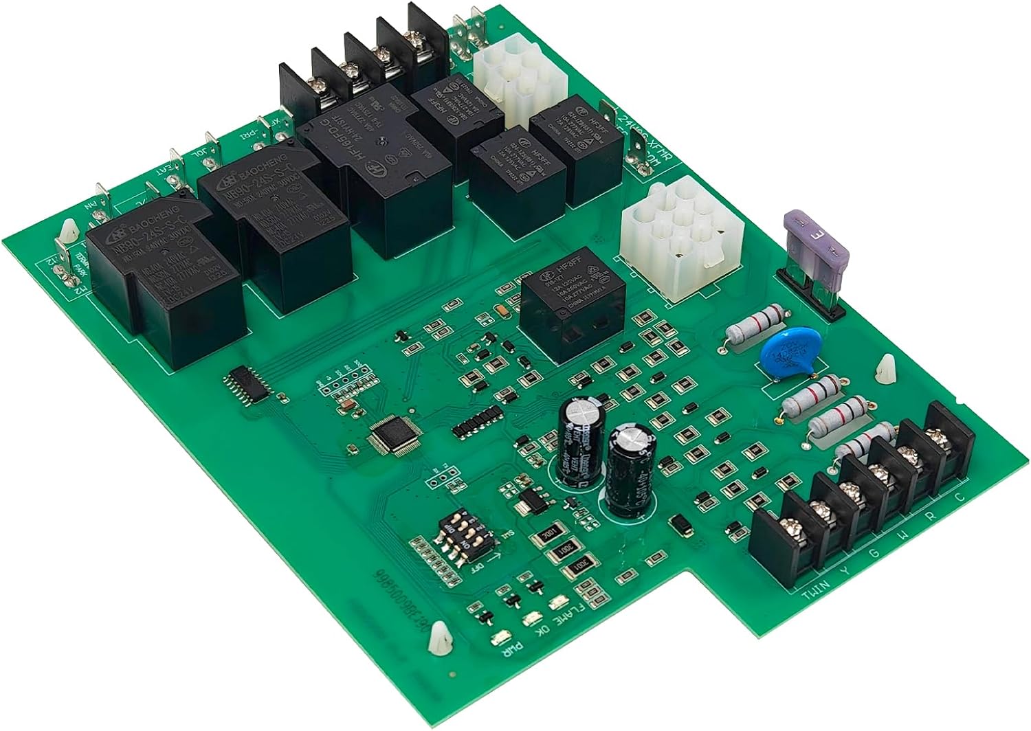 ICM288 Furnace Control Board Module, Fits for Rheem Models 62-24084-82 PCB1384-6A SPCB-2 Furnace Control Circuit Ignition Board Module