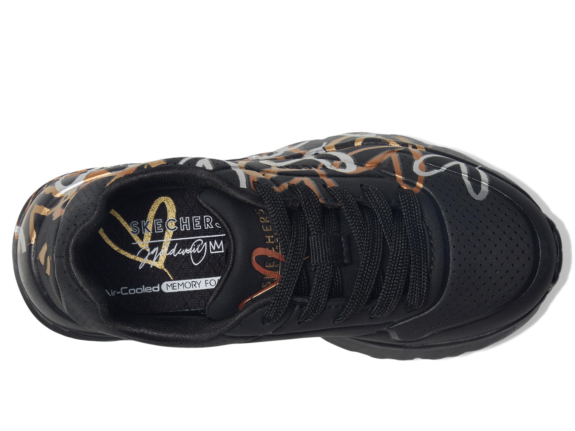 Skechers Uno Lite Metallic Love BasketFille