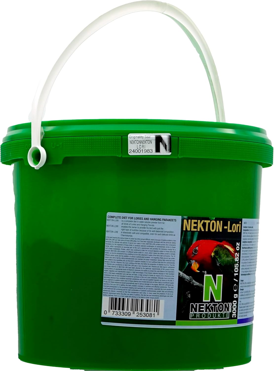 Nekton Lori Complete Lory Bird Diet, 3000gm