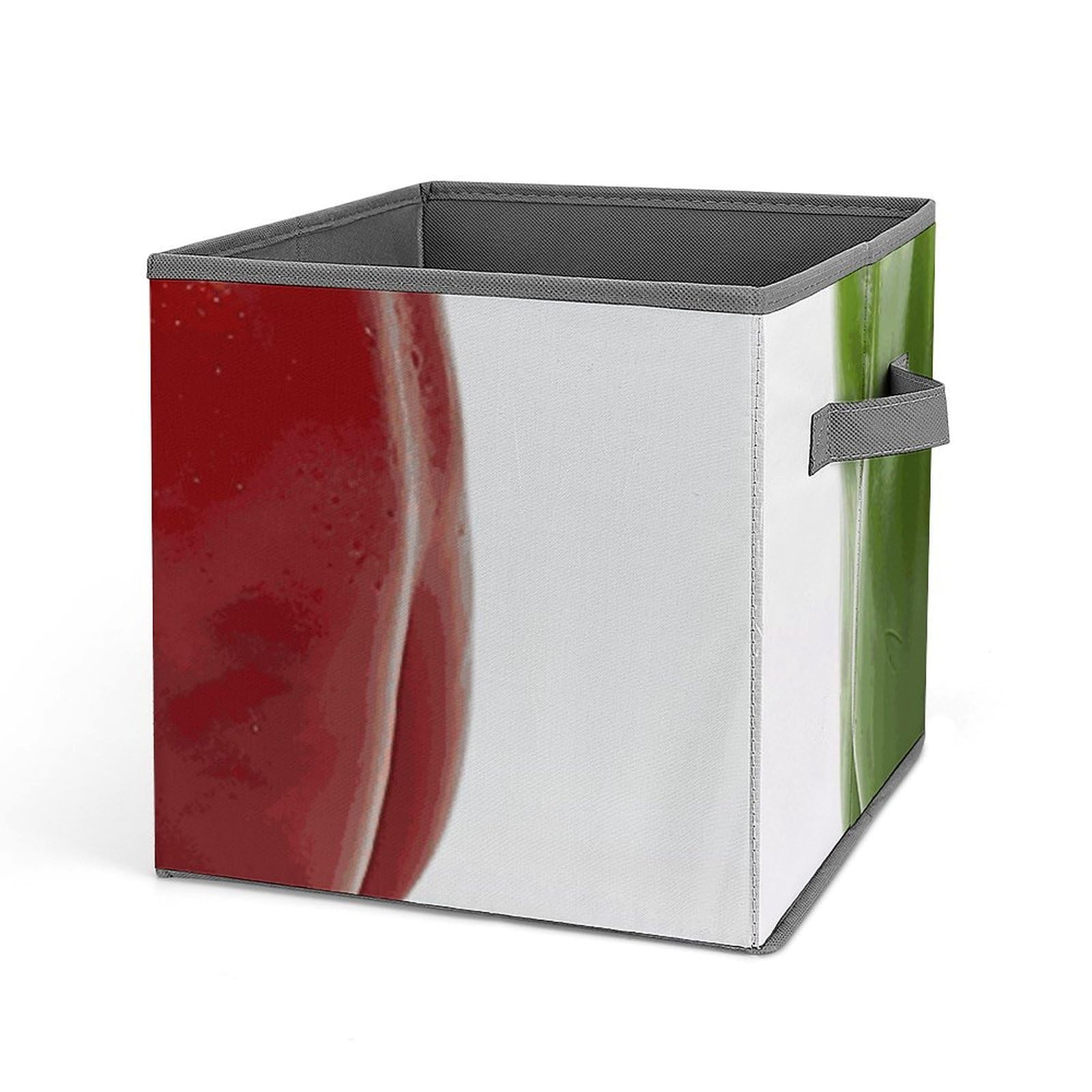 Panier de rangement imprimé poivrons pour organiser les jouets