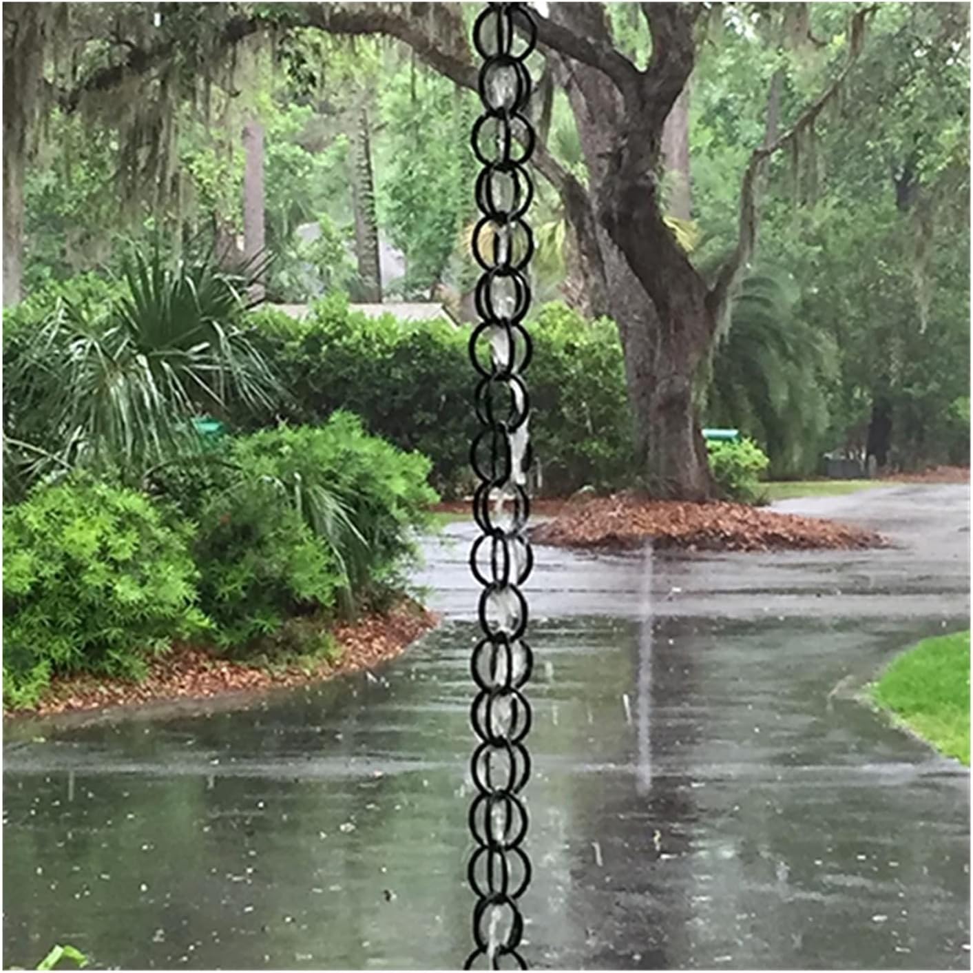 Rain Chains Japanesestyle Rain Chains For Gutters For