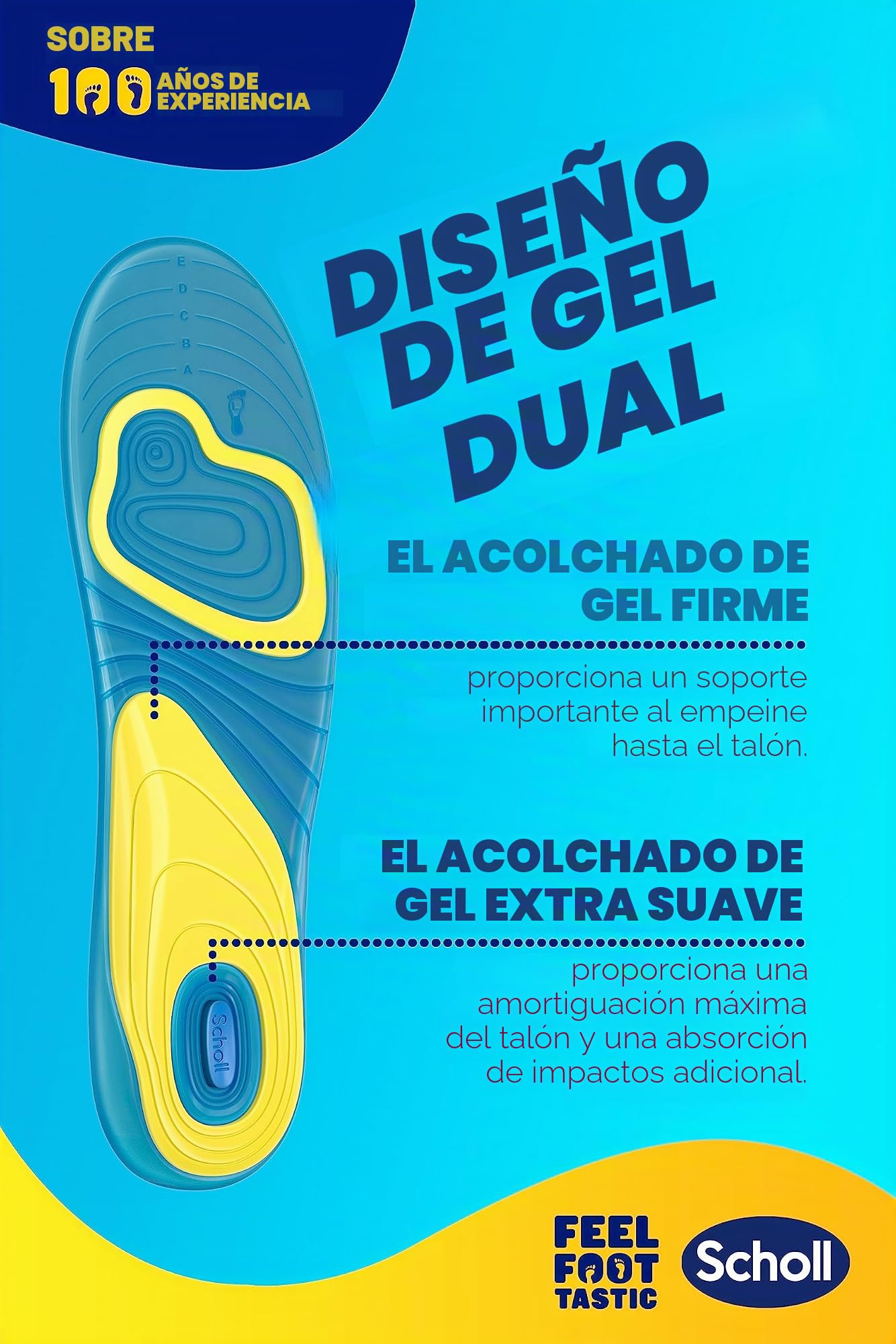 Plantilla para zapatos Scholl GelActiv Everyday