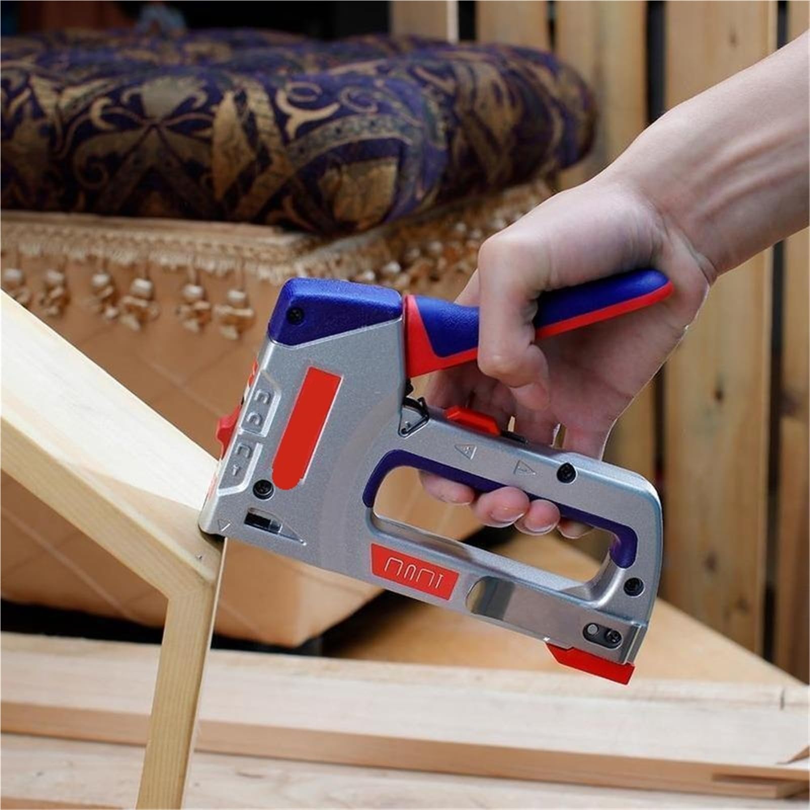Graffettatrice Per Legno Pistola cucitrice 4 IN 1 for carichi pesanti Tappezzeria