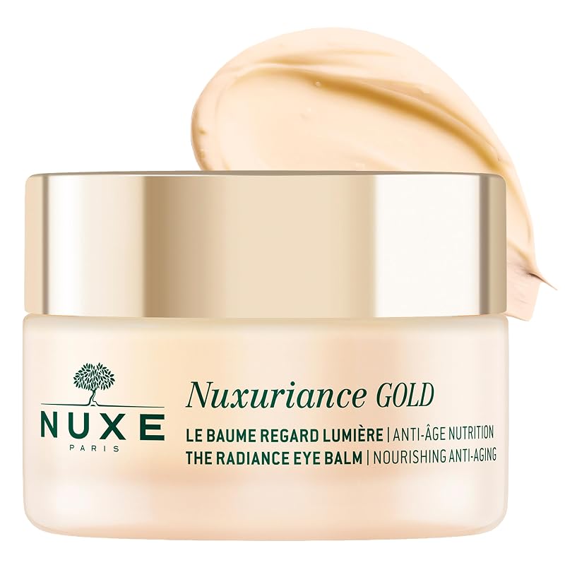 Bálsamo para a região dos olhos NUXE Nuxuriance Gold com ácido hialurônico, 15 mL