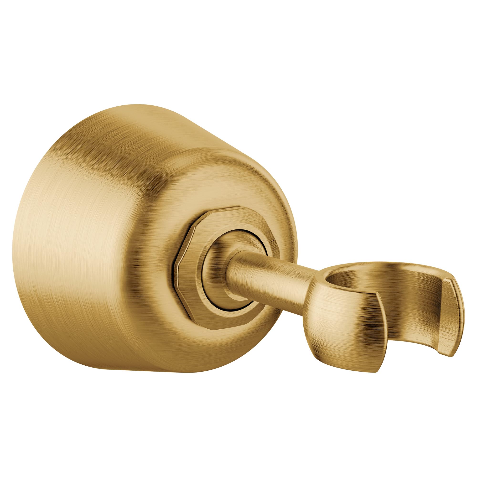 Support de douche mural Moen 114348BG : fini le pommeau qui glisse en or