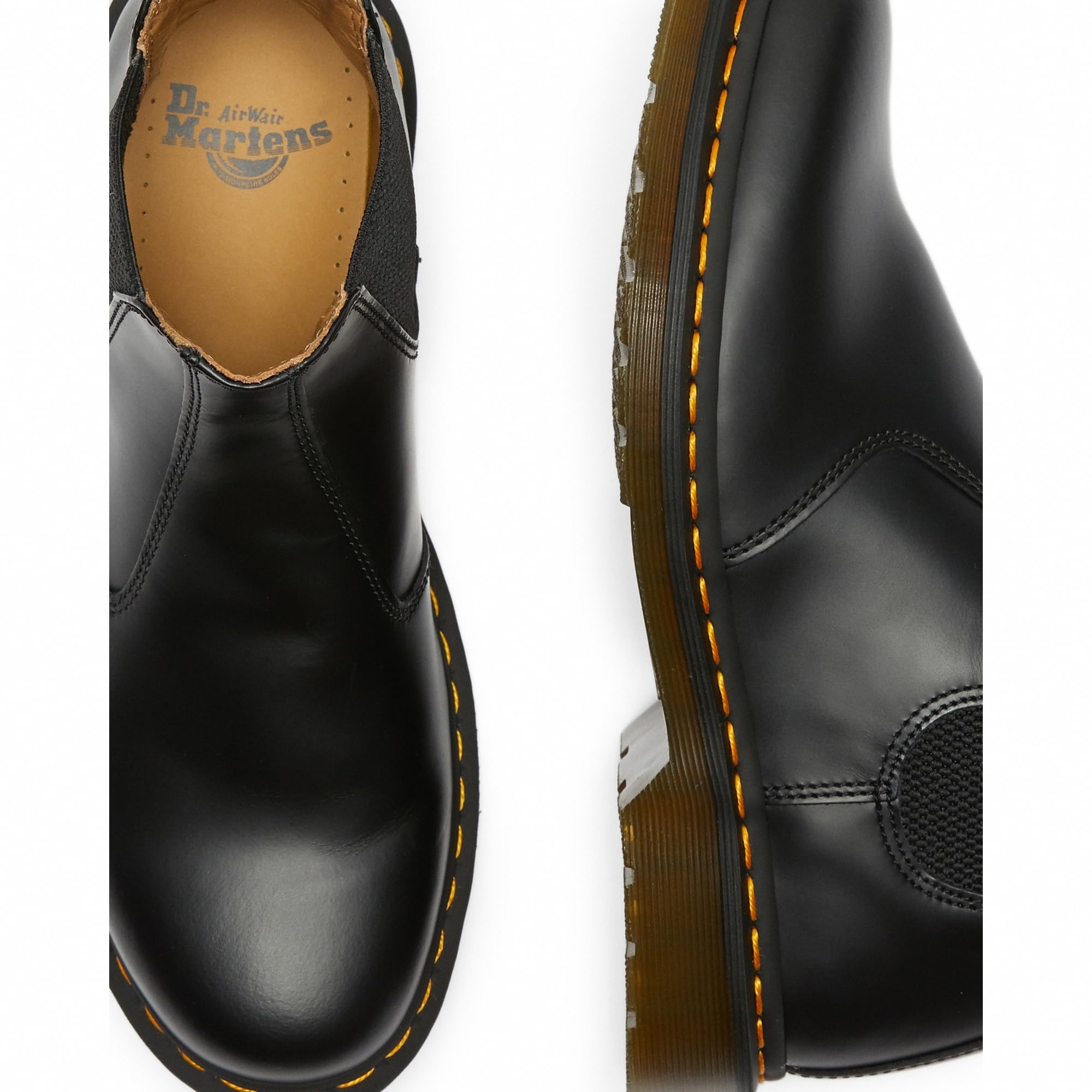 Dr. Martens Mixte 2976 Shoes, Black Smooth, 42 EU