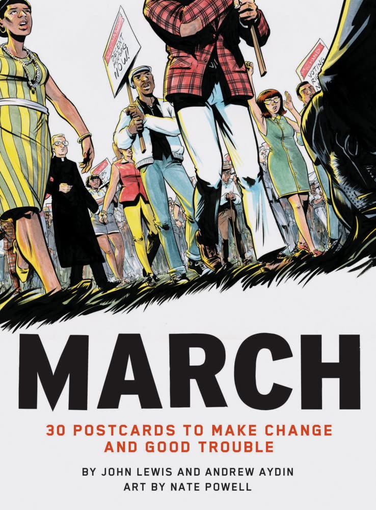 Chronicle Books March: 30 Postcards to Make Change and Good Trouble