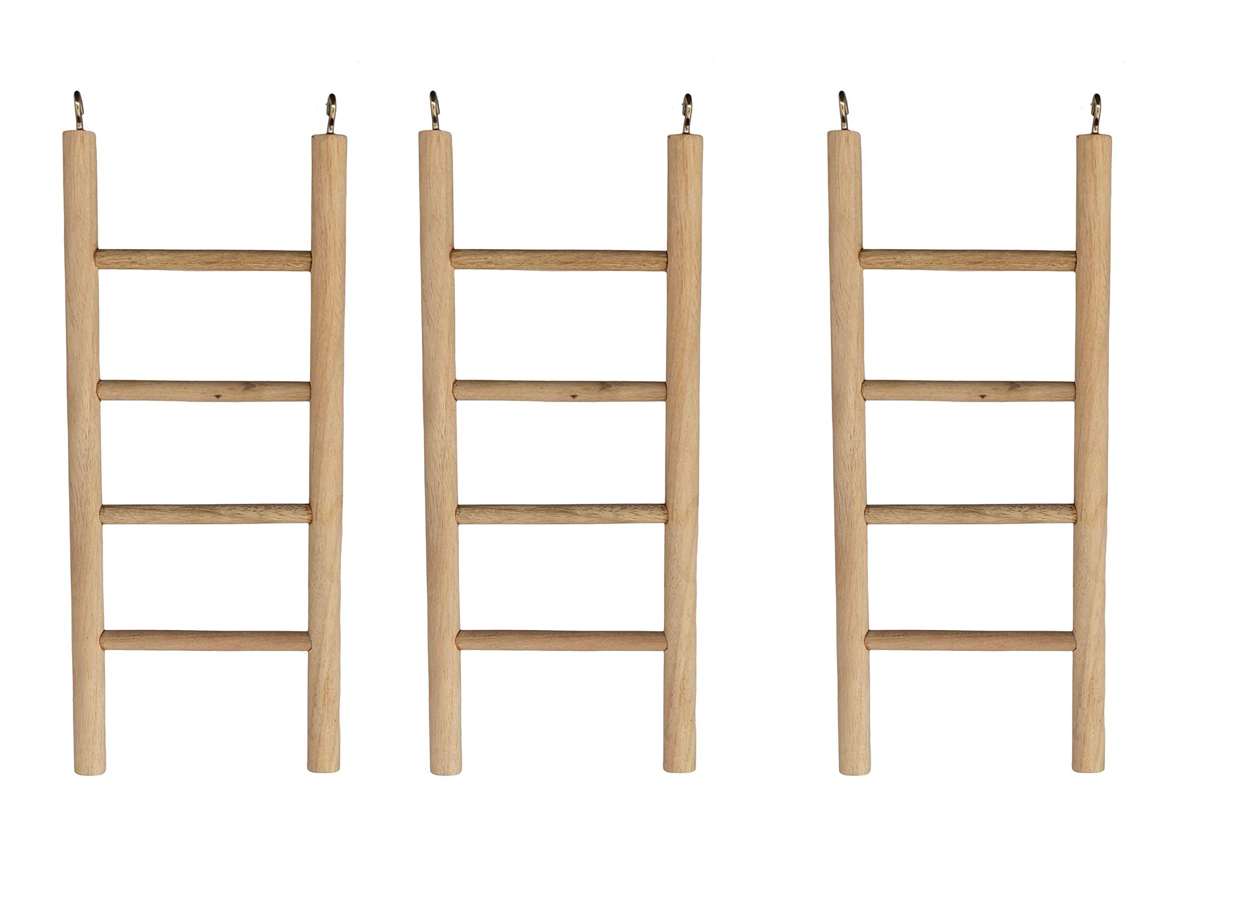 KSK Wooden and Metal Ladder Toy for Bird (KSKWL001, 1+3) (B08V54SHDF) Amazon Price History, Amazon Price Tracker